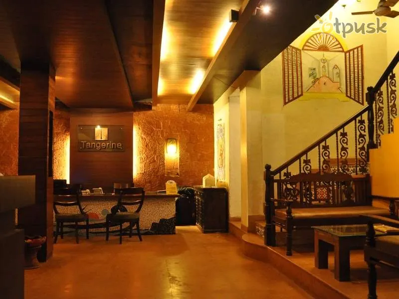 Фото отеля Tangerine The Boutique Resort 3* Šiaurės Goa Indija fojė ir interjeras