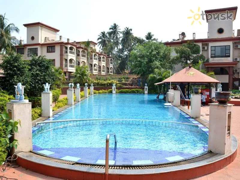 Фото отеля Sun City Resort 4* Šiaurės Goa Indija išorė ir baseinai