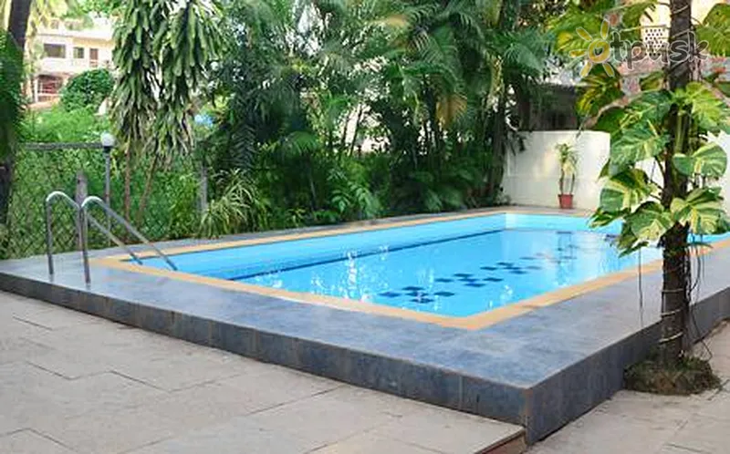 Фото отеля Shruti Resorts 2* Šiaurės Goa Indija išorė ir baseinai