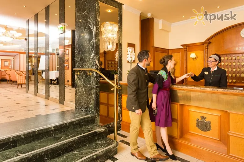 Фото отеля Erzherzog Rainer 4* Vēna Austrija vestibils un interjers