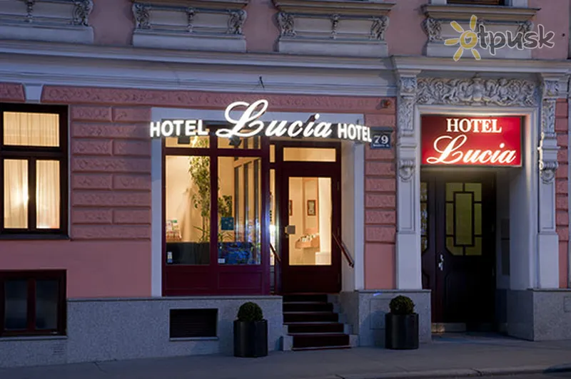 Фото отеля Lucia Hotel 3* Vena Austrija išorė ir baseinai