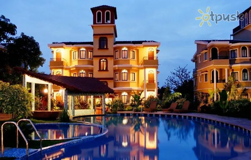 Фото отеля Country Club De Goa 3* Šiaurės Goa Indija išorė ir baseinai
