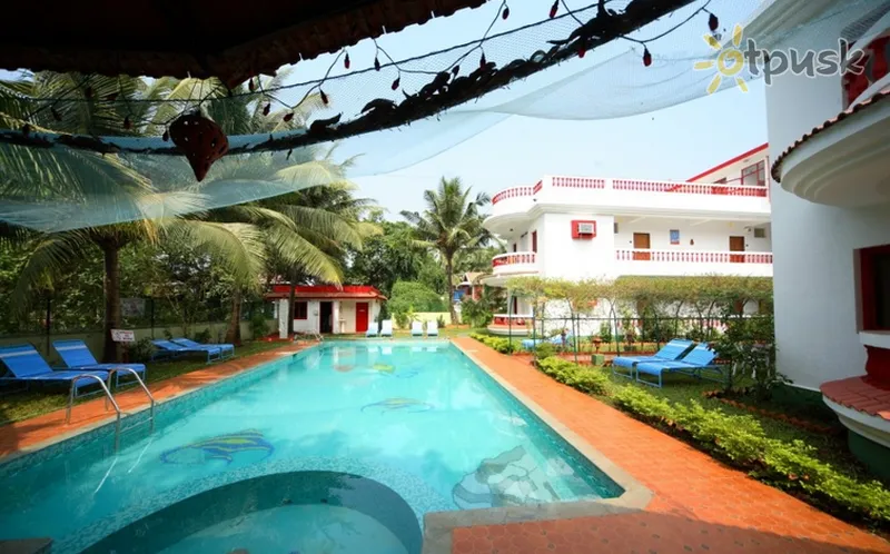 Фото отеля Cary's Hotel 2* Šiaurės Goa Indija išorė ir baseinai