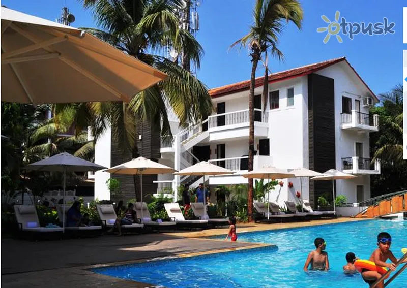 Фото отеля Kyriad Prestige Calangute 4* Північний Гоа Індія екстер'єр та басейни