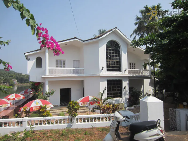 Фото отеля Riverside Hotel 2* Šiaurės Goa Indija išorė ir baseinai