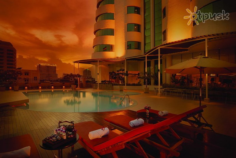 Фото отеля A-One Bangkok Hotel 4* Bangkoka Taizeme ārpuse un baseini