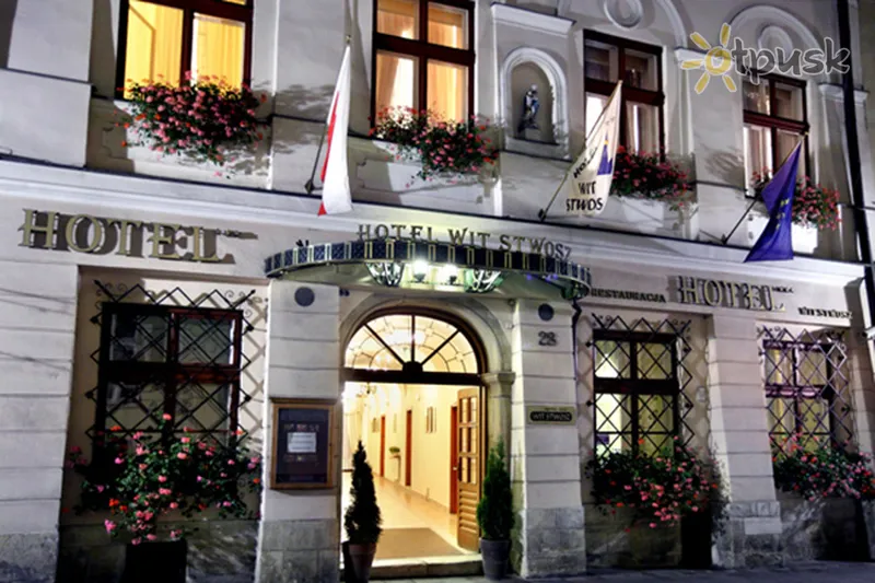 Фото отеля Wit Stwosz Hotel 3* Краков Польша экстерьер и бассейны