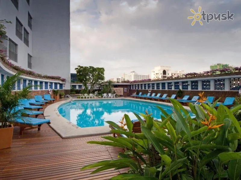 Фото отеля Montien Hotel Bangkok 4* Bankokas Tailandas išorė ir baseinai