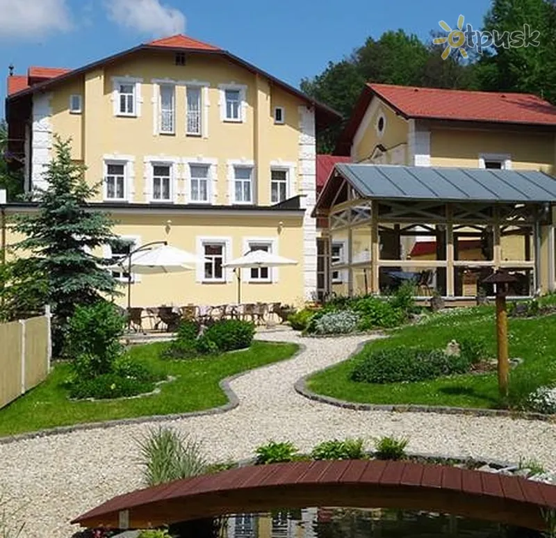 Фото отеля SwissHouse Apartments & Spa 4* Маріанське-Лазне Чехія екстер'єр та басейни