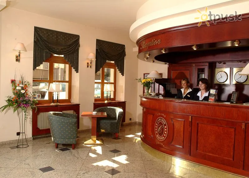 Фото отеля Carlton Hotel 4* Прага Чехия лобби и интерьер