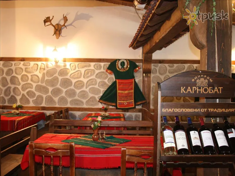 Фото отеля Korina Sky Hotel 3* Bansko Bulgarija barai ir restoranai