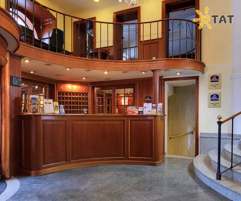 Фото отеля Kinsky Garden Hotel Best Western 4* Прага Чехія лобі та інтер'єр
