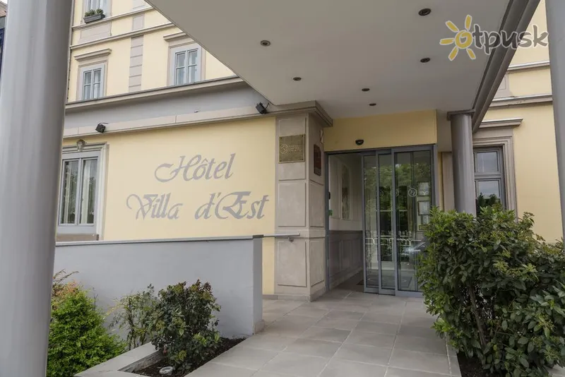 Фото отеля Villa d'Est Hotel 4* Страсбург Франция экстерьер и бассейны