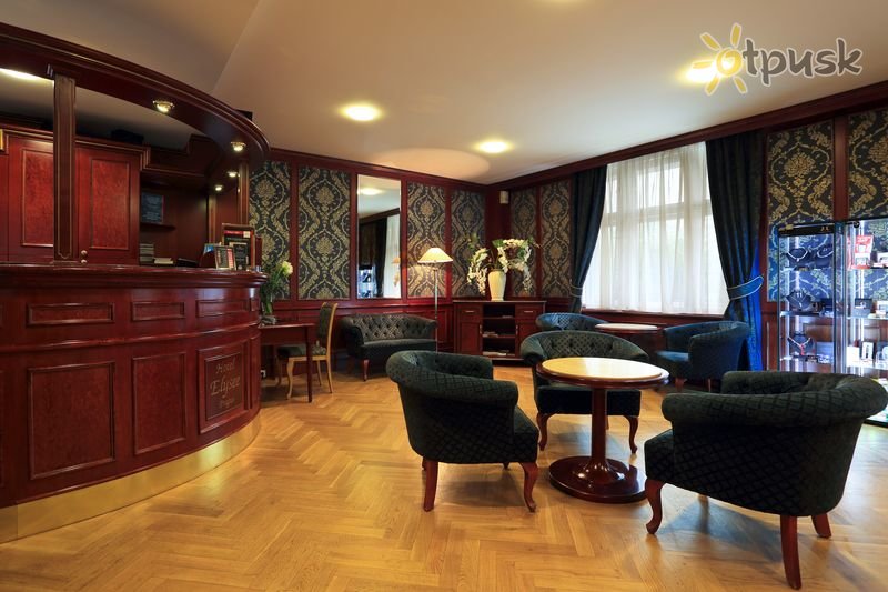 Фото отеля Elysee Hotel 4* Прага Чехия лобби и интерьер
