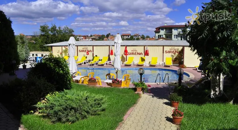 Фото отеля Sirena Hotel 3* Kranevo Bulgārija ārpuse un baseini