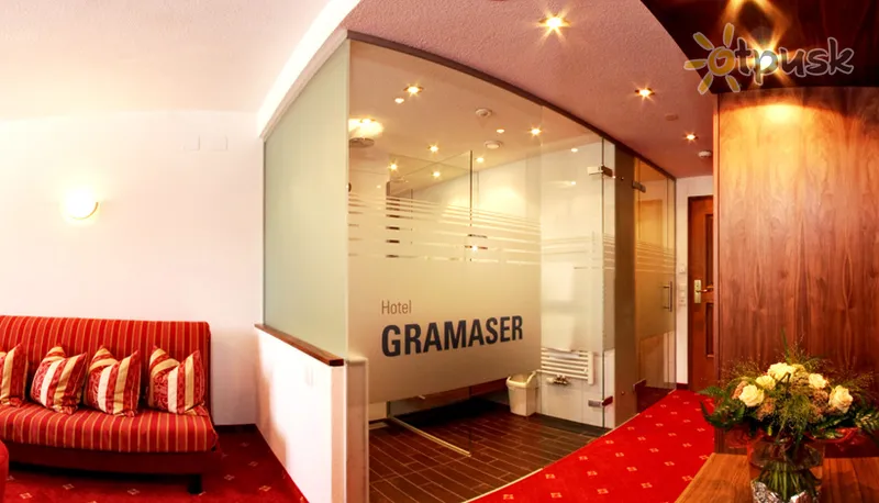 Фото отеля Gramaser Hotel 4* Išgl Austrija vestibils un interjers