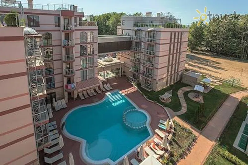 Фото отеля Menada Tarsis Apartments 3* Saulainā pludmale Bulgārija ārpuse un baseini