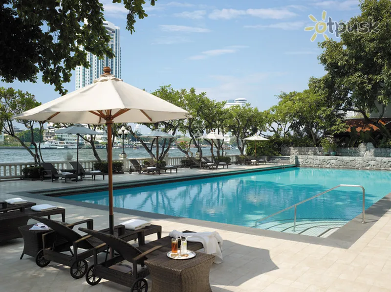 Фото отеля Shangri-La Hotel Bangkok 5* Bankokas Tailandas išorė ir baseinai