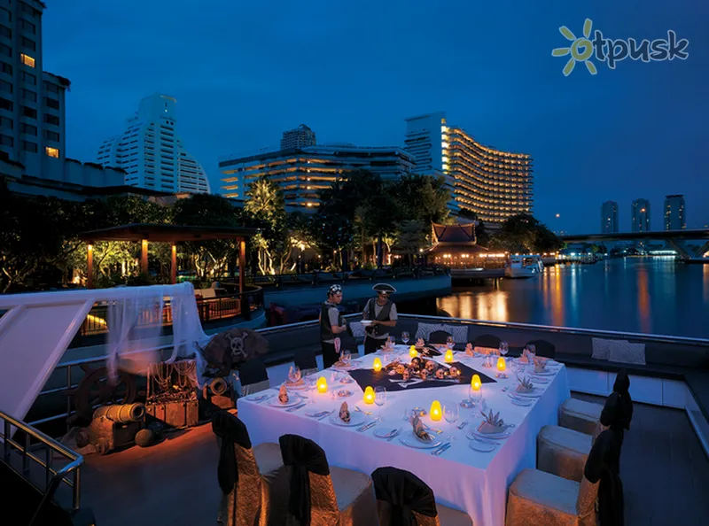 Фото отеля Shangri-La Hotel Bangkok 5* Bankokas Tailandas barai ir restoranai