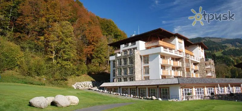 Фото отеля Grand Tirolia Hotel Kitzbuhel, Curio Collection by Hilton 5* Kicbiuhelis Austrija išorė ir baseinai