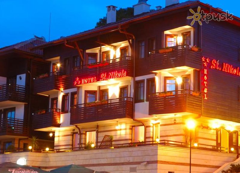 Фото отеля Saint Nikola Hotel 3* Несебр Болгария экстерьер и бассейны