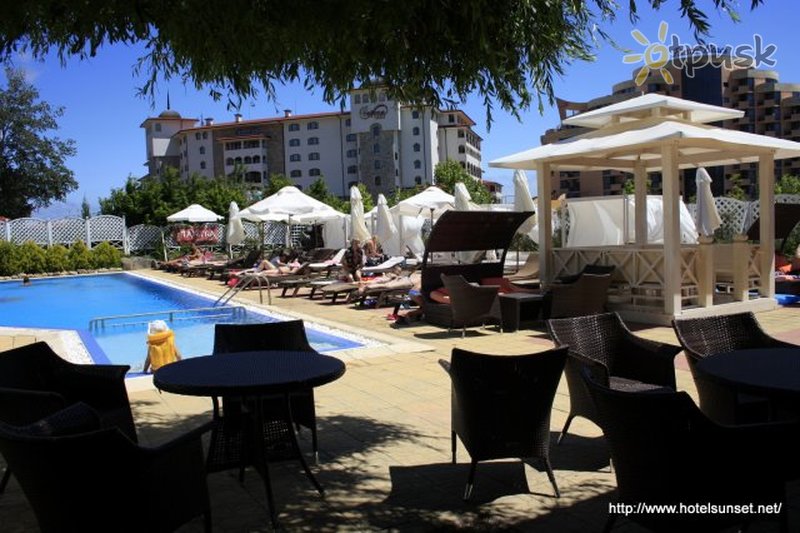 Фото отеля Sunset Hotel 4* Солнечный берег Болгария экстерьер и бассейны