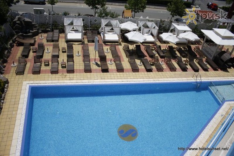 Фото отеля Sunset Hotel 4* Солнечный берег Болгария экстерьер и бассейны