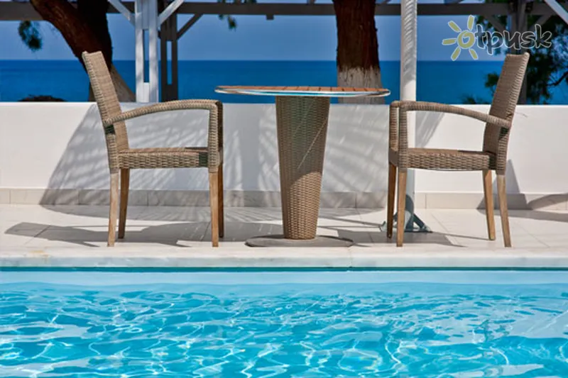 Фото отеля Alesahne Beach Hotel 4* о. Санторини Греция экстерьер и бассейны