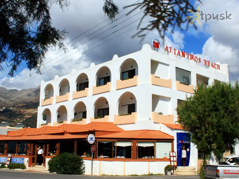 Фото отеля Alianthos Beach Hotel 3* Kreta – Retimnas Graikija išorė ir baseinai