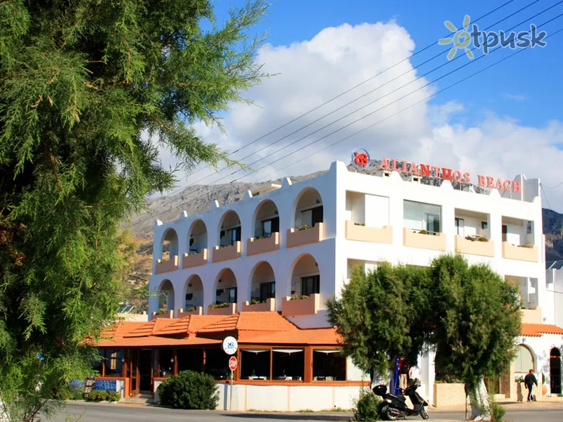 Фото отеля Alianthos Beach Hotel 3* о. Крит – Ретимно Греция экстерьер и бассейны