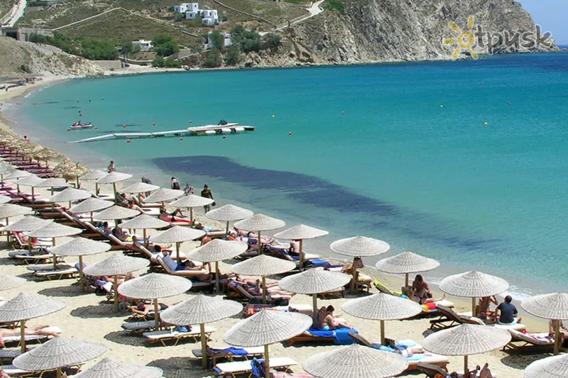 Фото отеля Corfos Hotel 3* о. Міконос Греція пляж