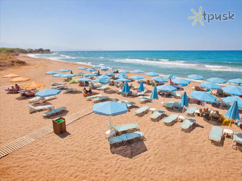 Фото отеля Dedalos Beach Hotel 3* о. Крит – Ретимно Греция пляж