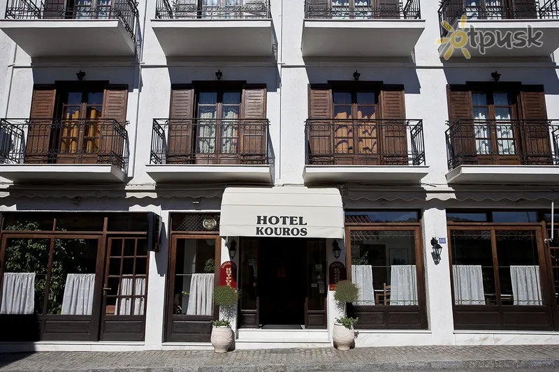 Фото отеля Kouros Hotel 3* Delfos Grieķija ārpuse un baseini