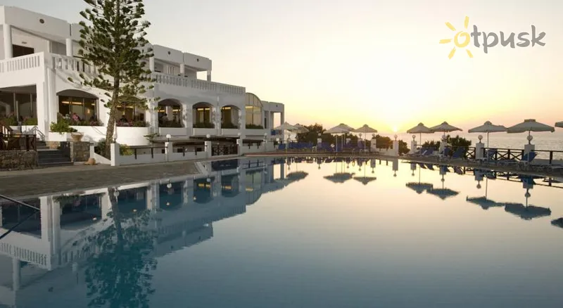 Фото отеля Maritimo Beach Hotel 4* о. Крит – Агиос Николаос Греция экстерьер и бассейны