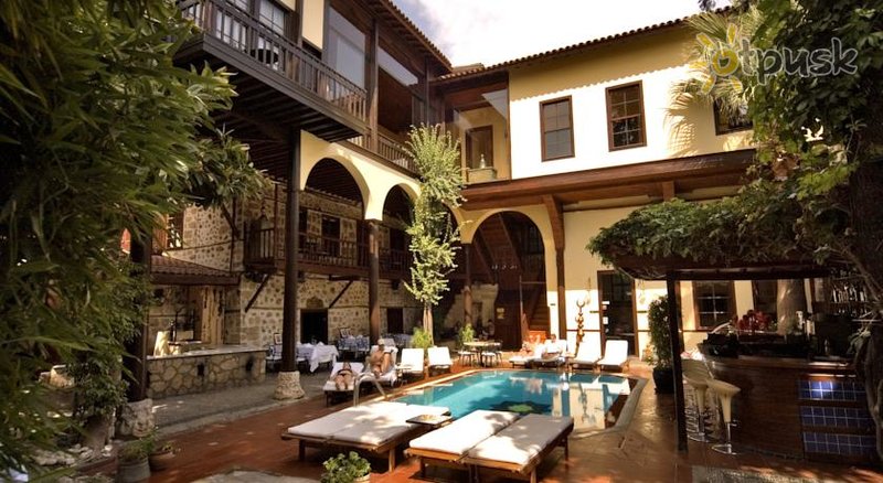 Фото отеля Alp Pasa Boutique Hotel 4* Анталия Турция экстерьер и бассейны