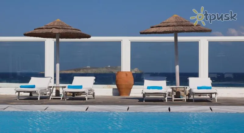 Фото отеля Mykonos Bay Hotel 4* о. Міконос Греція екстер'єр та басейни