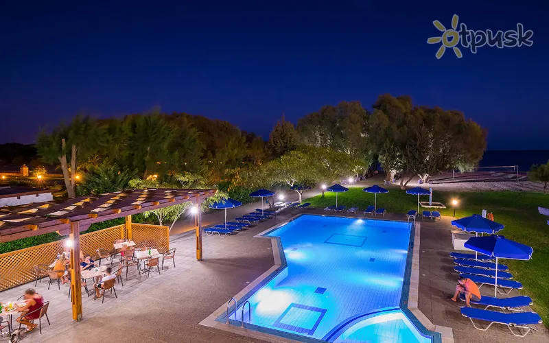 Фото отеля Stafilia Beach Hotel 3* о. Родос Греция экстерьер и бассейны