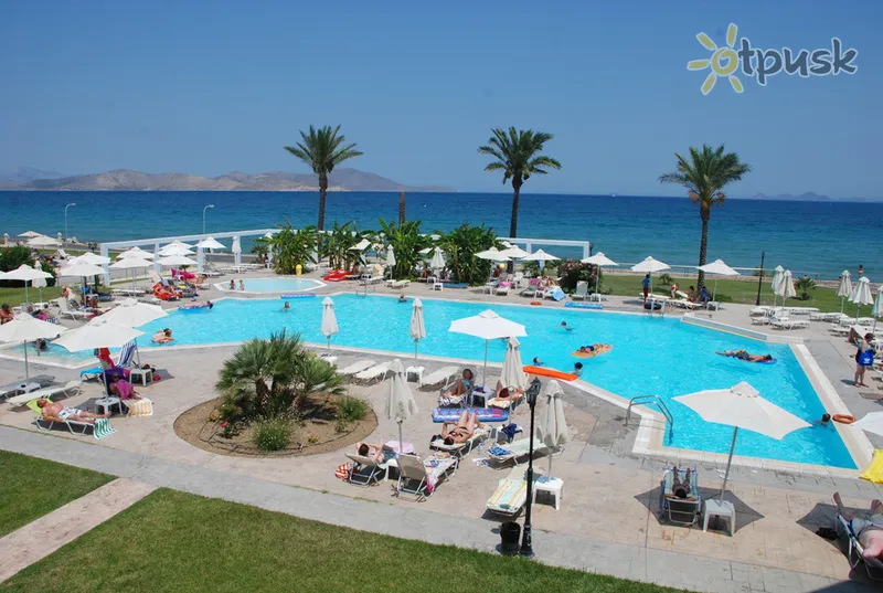 Фото отеля Zorbas Beach Hotel 4* о. Кос Греция экстерьер и бассейны