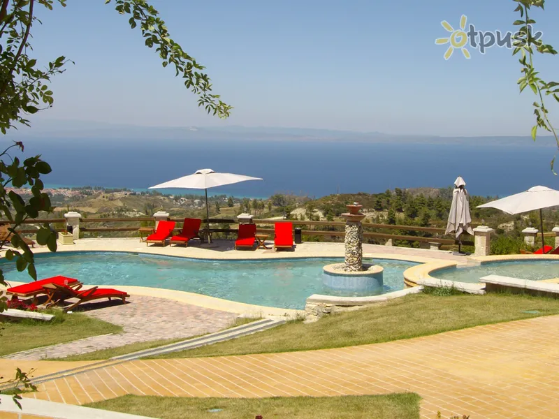 Фото отеля Akritas Ef Zin Villas & Suite 4* Халкідікі – Кассандра Греція екстер'єр та басейни