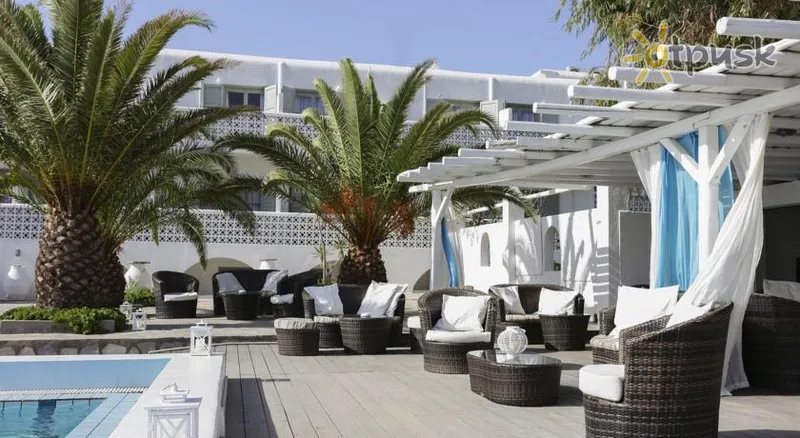 Фото отеля Aphrodite Beach Hotel & Resort 4* par. Mykonos Grieķija ārpuse un baseini