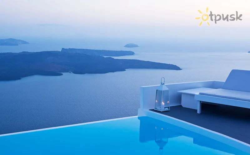 Фото отеля Chromata, The Leading Hotels of the World 5* о. Санторини Греция экстерьер и бассейны