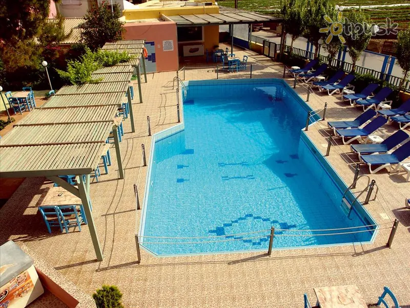 Фото отеля Minos Village Hotel 4* о. Крит – Ираклион Греция экстерьер и бассейны