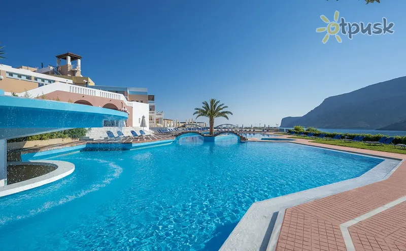 Фото отеля Fodele Beach & Water Park Holiday Resort 5* о. Крит – Ираклион Греция экстерьер и бассейны