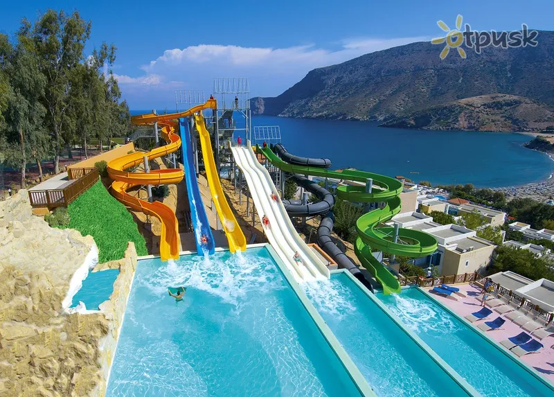 Фото отеля Fodele Beach & Water Park Holiday Resort 5* о. Крит – Іракліон Греція аквапарк, гірки