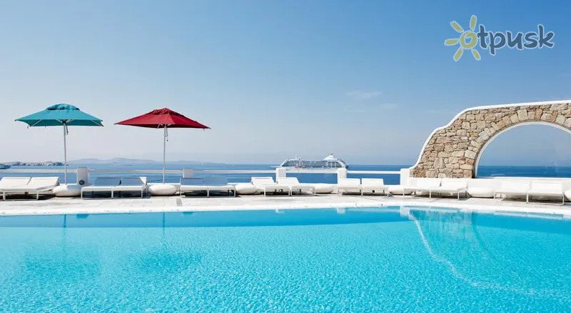 Фото отеля Kouros Boutique Hotel 4* Mikėnai Graikija išorė ir baseinai