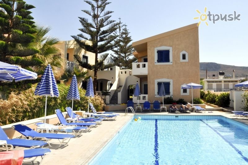 Фото отеля Niros Beach 3* о. Крит – Ираклион Греция экстерьер и бассейны