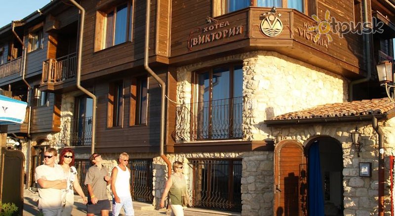 Фото отеля Victoria Hotel Nessebar 3* Несебр Болгария экстерьер и бассейны