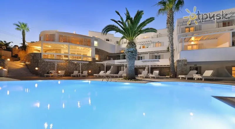 Фото отеля Palladium Boutique Hotel 5* Mikėnai Graikija išorė ir baseinai