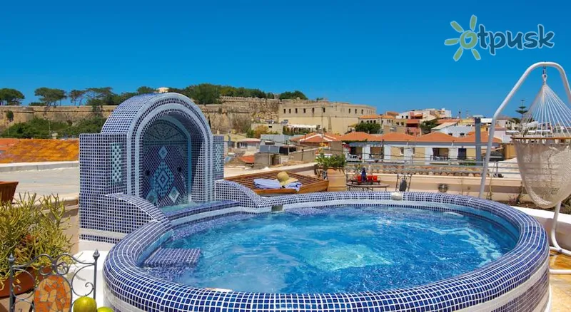 Фото отеля Avli Lounge Apartments 4* о. Крит – Ретимно Греция экстерьер и бассейны