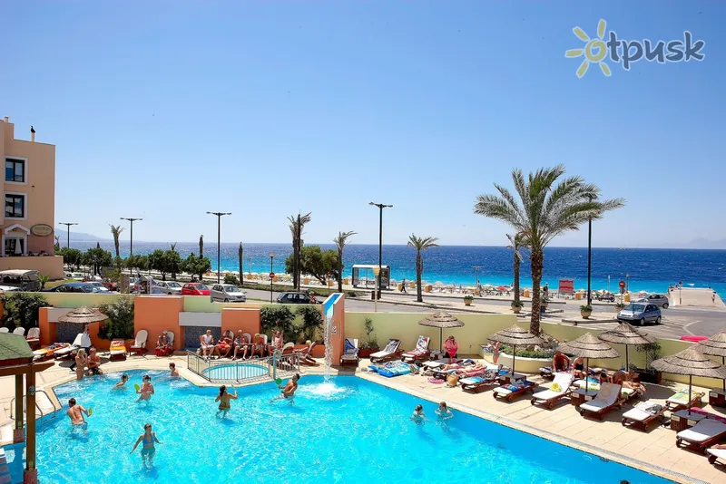 Фото отеля Blue Sky City Beach Hotel 4* о. Родос Греция экстерьер и бассейны